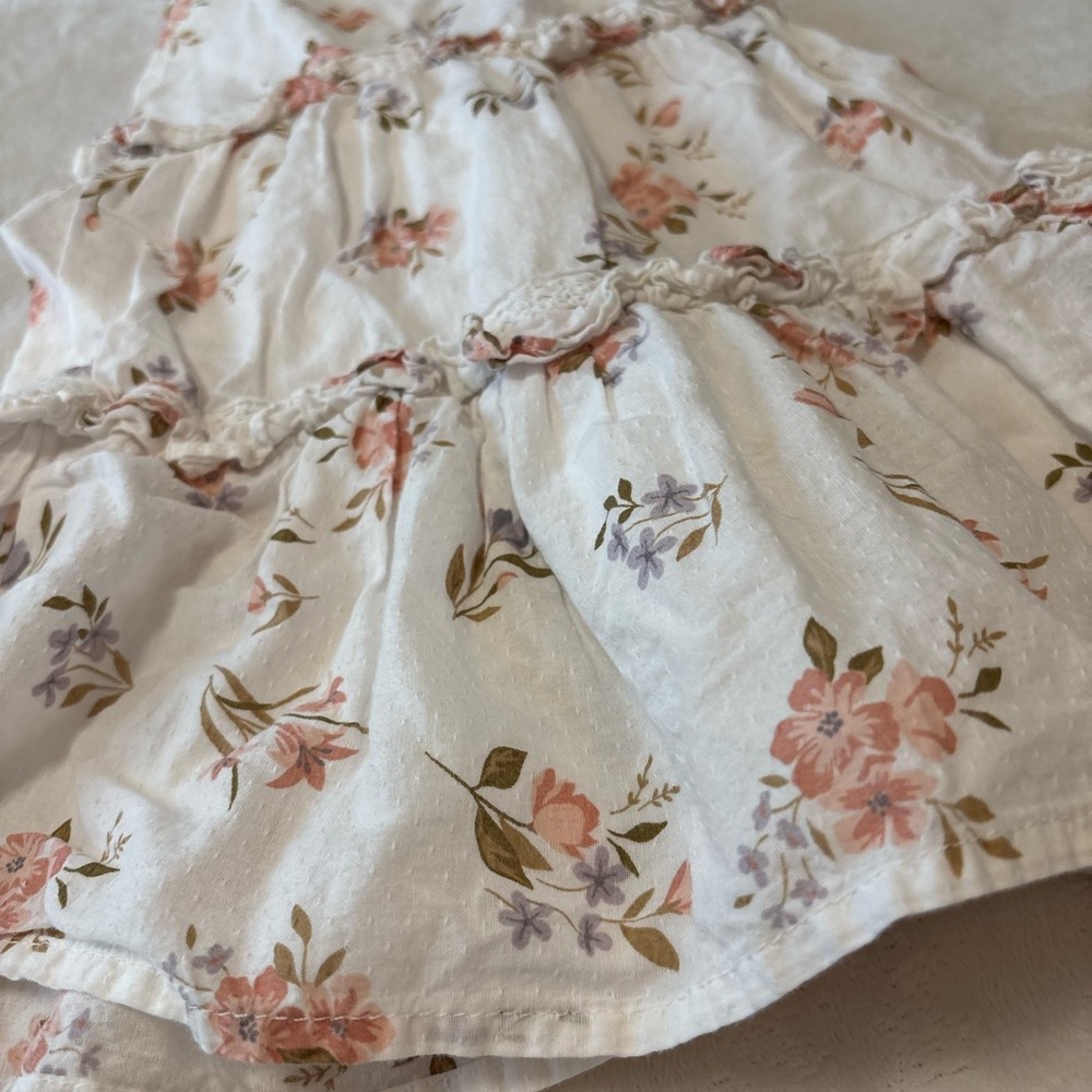 Catherine Malandrio halter top summer dress sundress 24months 2T floral print - Picture 2 of 5